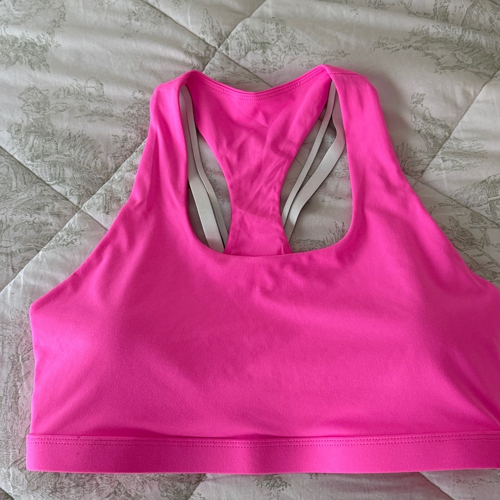 Vibrant Pink Sports Bra